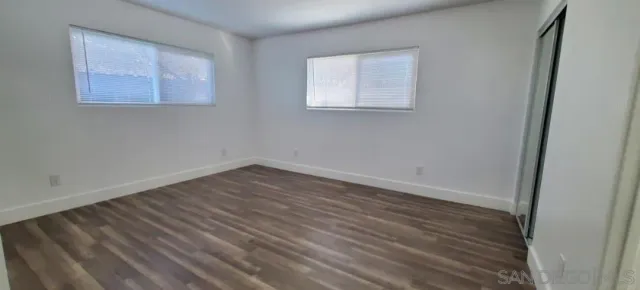 wooden floor in an empty room