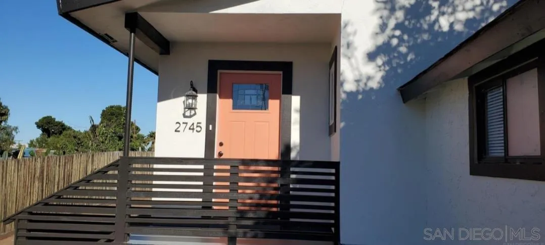2743-2745 Ridgeway Drive National City, CA 91950 - Photo 3 of 35 a view of a entryway of the house