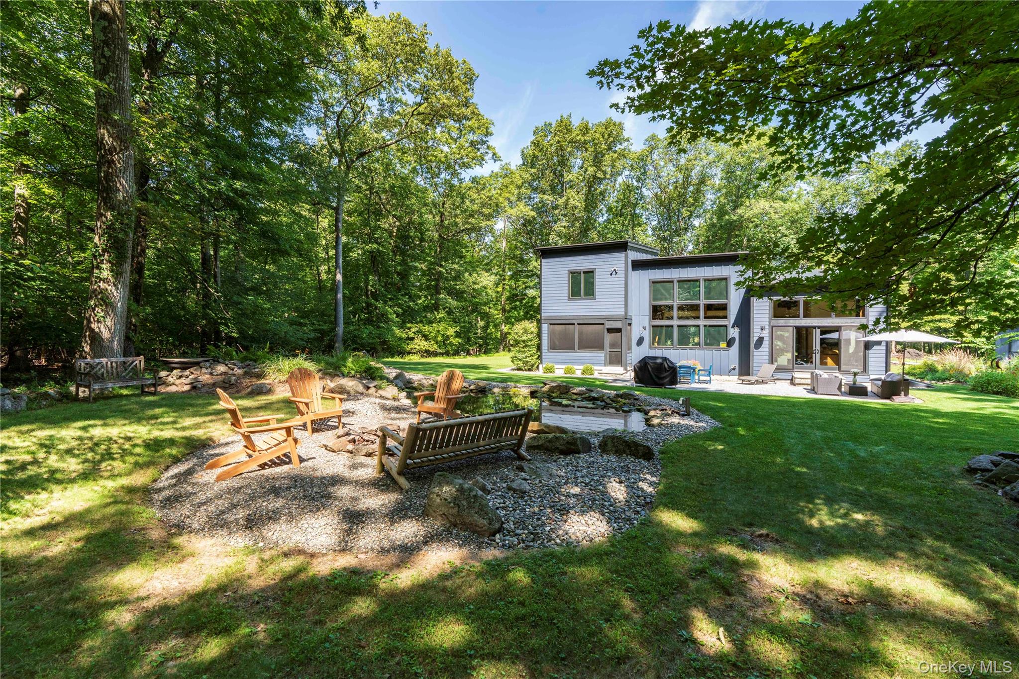 105 Iron Mountain Road Warwick, NY 10990 - Photo 6 of 49 Relaxing Fire Pit Sitting Area