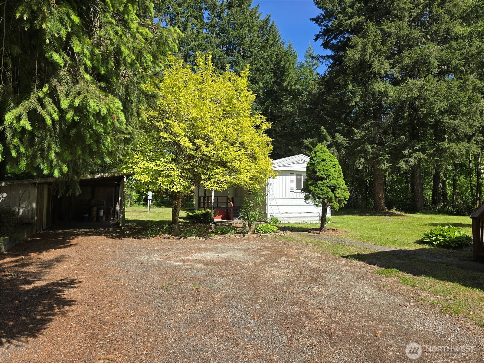 147-21 Morris Road, Unit 21 Randle, WA 98377 - Photo 23 of 31 a view of a back yard