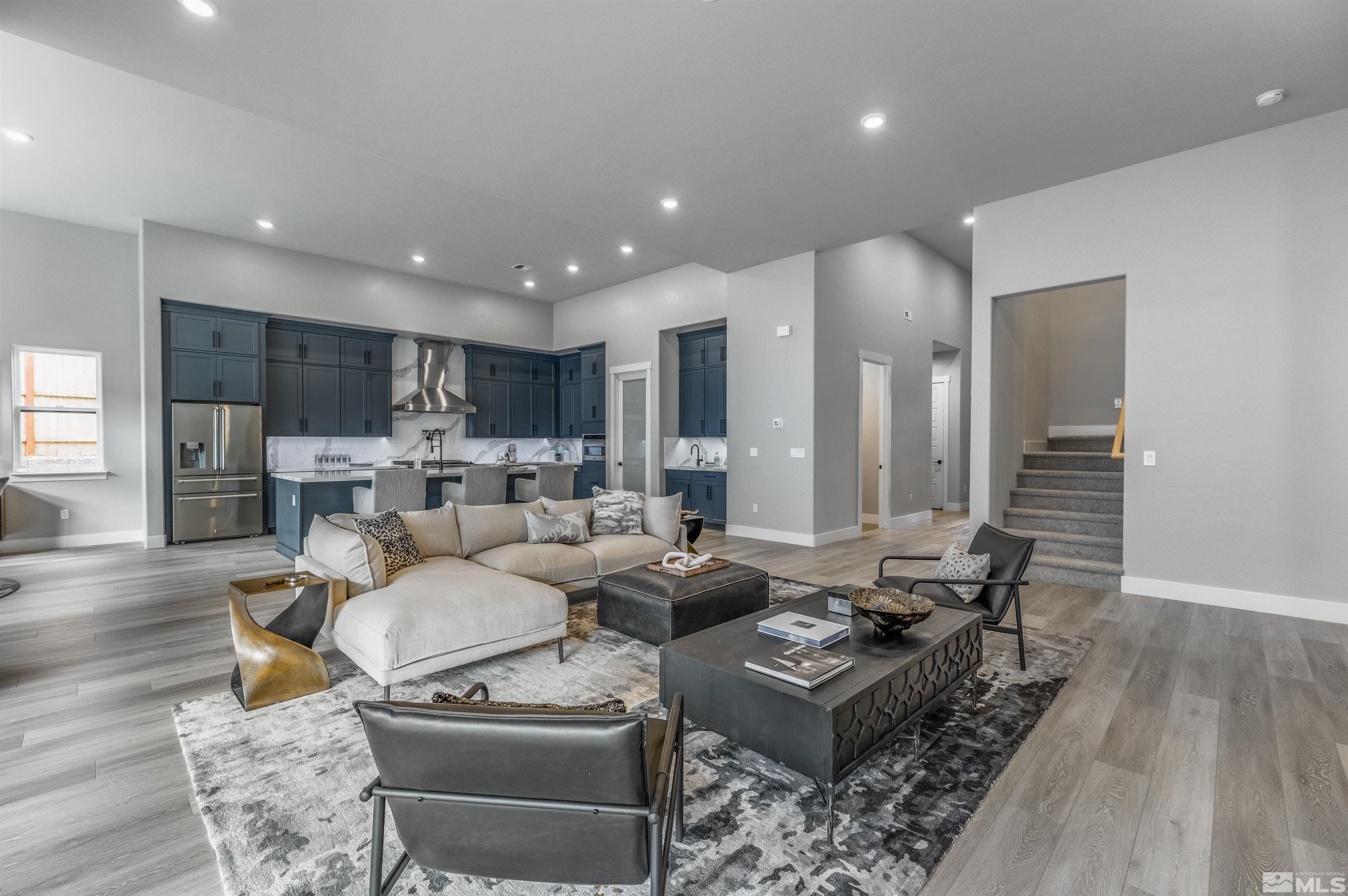 1592 River Hill Way, Unit HOMESITE 16 Reno, NV 89523 - Photo 11 of 35 a living room with furniture and wooden floor