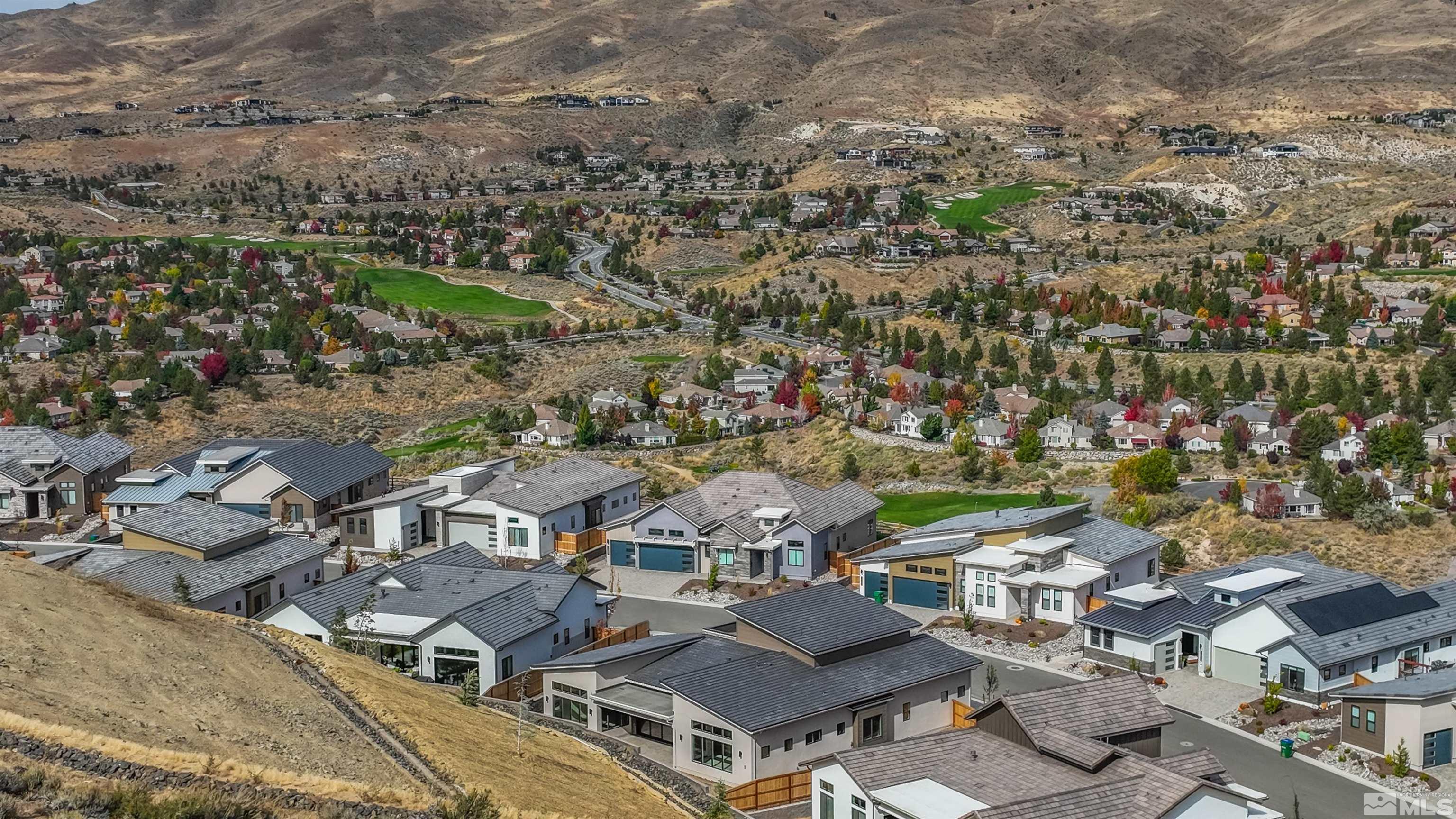 1592 River Hill Way, Unit HOMESITE 16 Reno, NV 89523 - Photo 33 of 35 an aerial view of a city