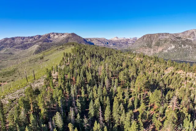 a view of mountain with lake