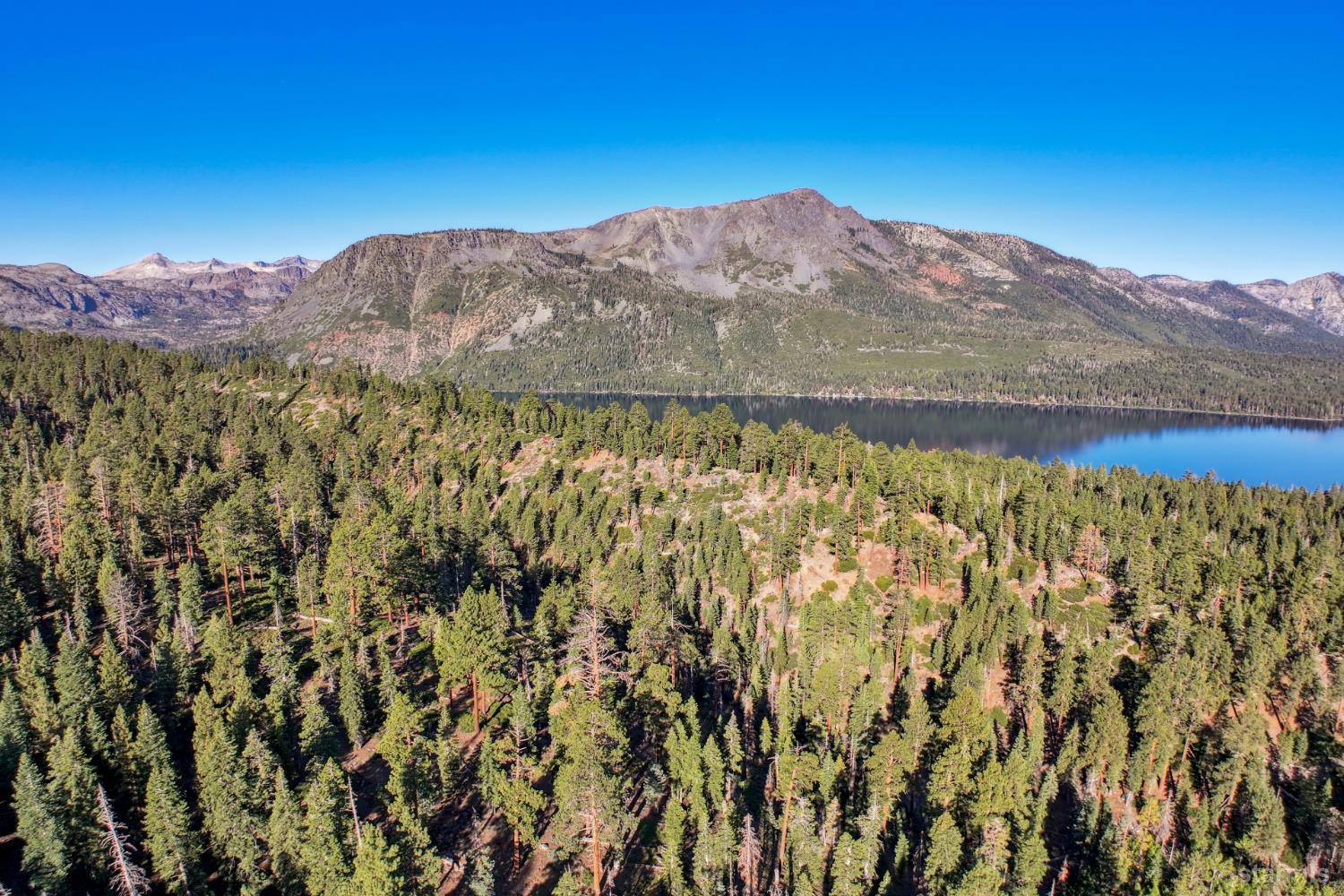 350 Glenmore Way South Lake Tahoe, CA 96150 - Photo 32 of 37 a view of a lake in middle of the forest