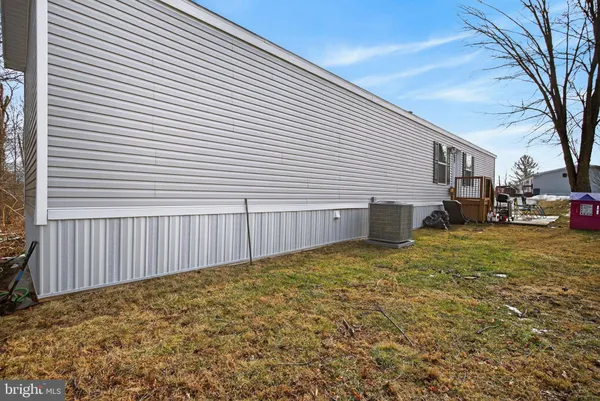 a backyard of a house
