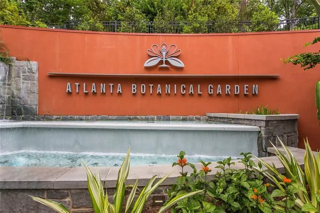 a view of outdoor space with a car park