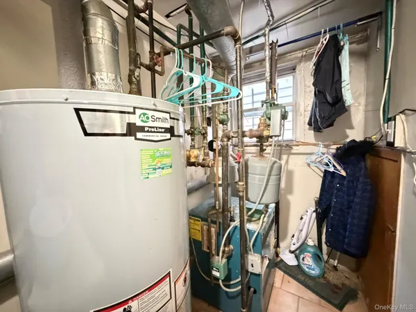 a view of a closet with storage