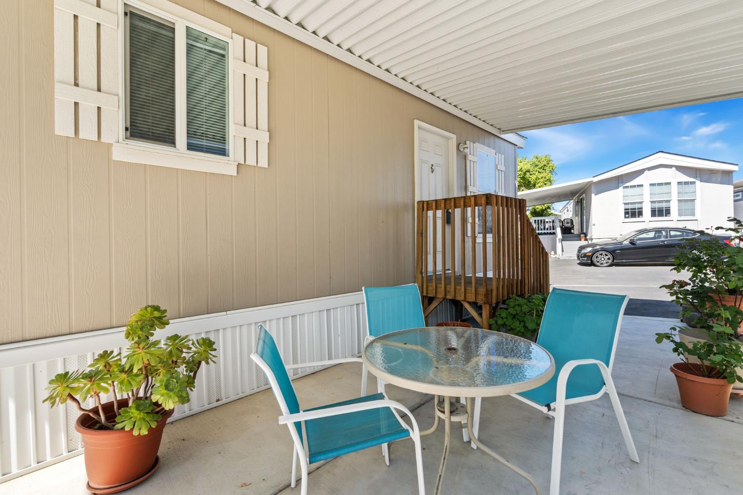4695 Pacific Street, Unit 9 Rocklin, CA 95667 - Photo 27 of 27 a view of a chairs and table in a patio
