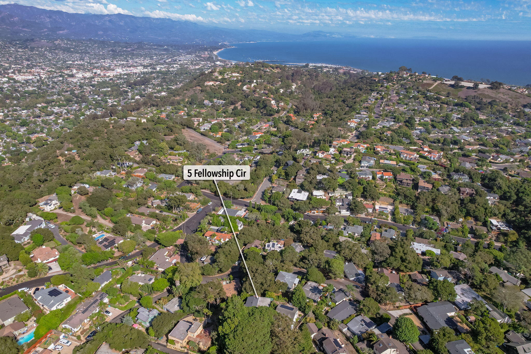 5 Fellowship Circle Santa Barbara, CA 93109 - Photo 28 of 32 a view of city and mountain