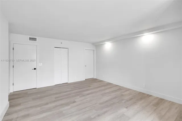 a view of empty room