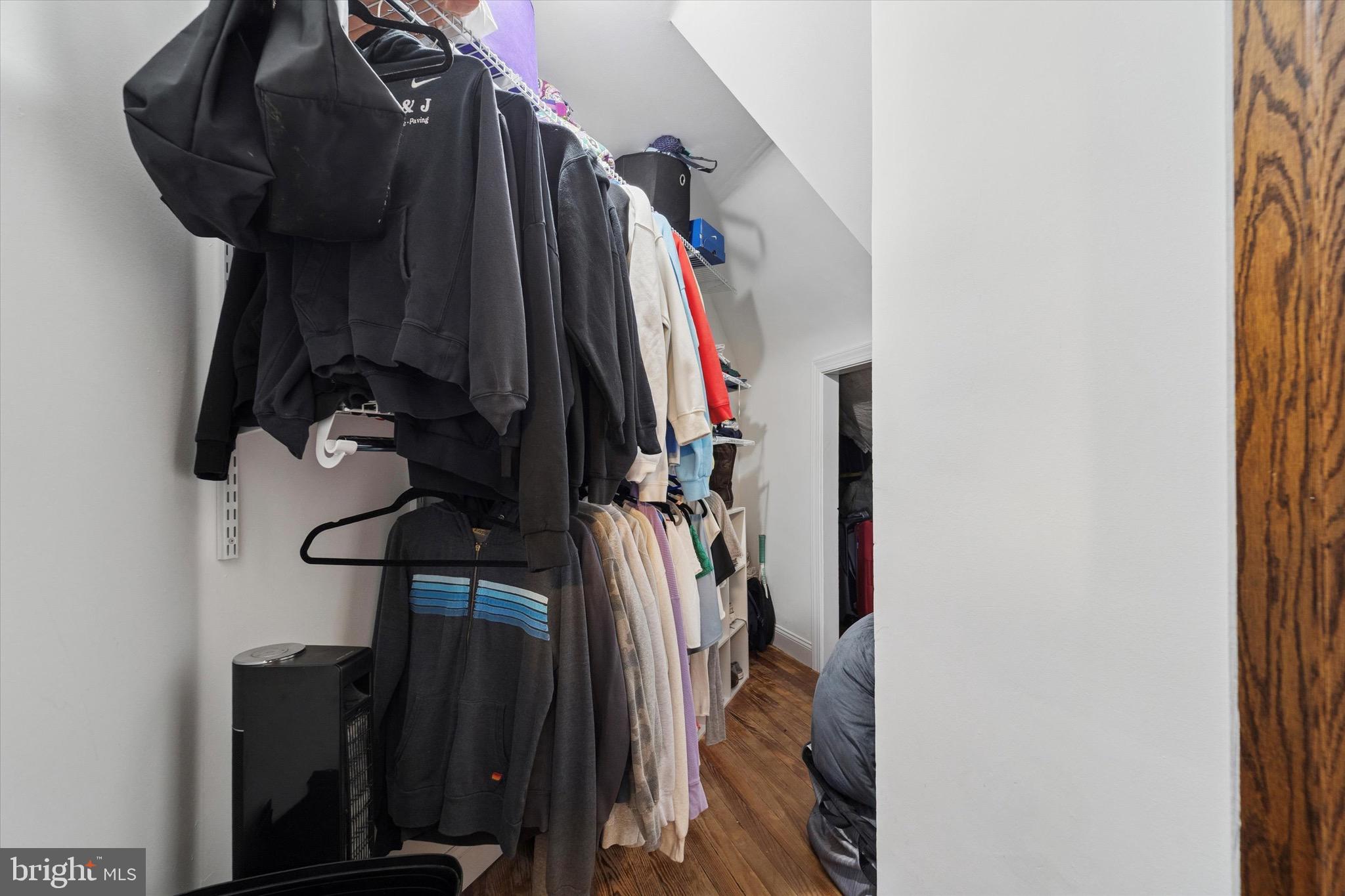 204 East Manoa Road Havertown, PA 19083 - Photo 53 of 80 a view of walk in closet with clothes and shoes