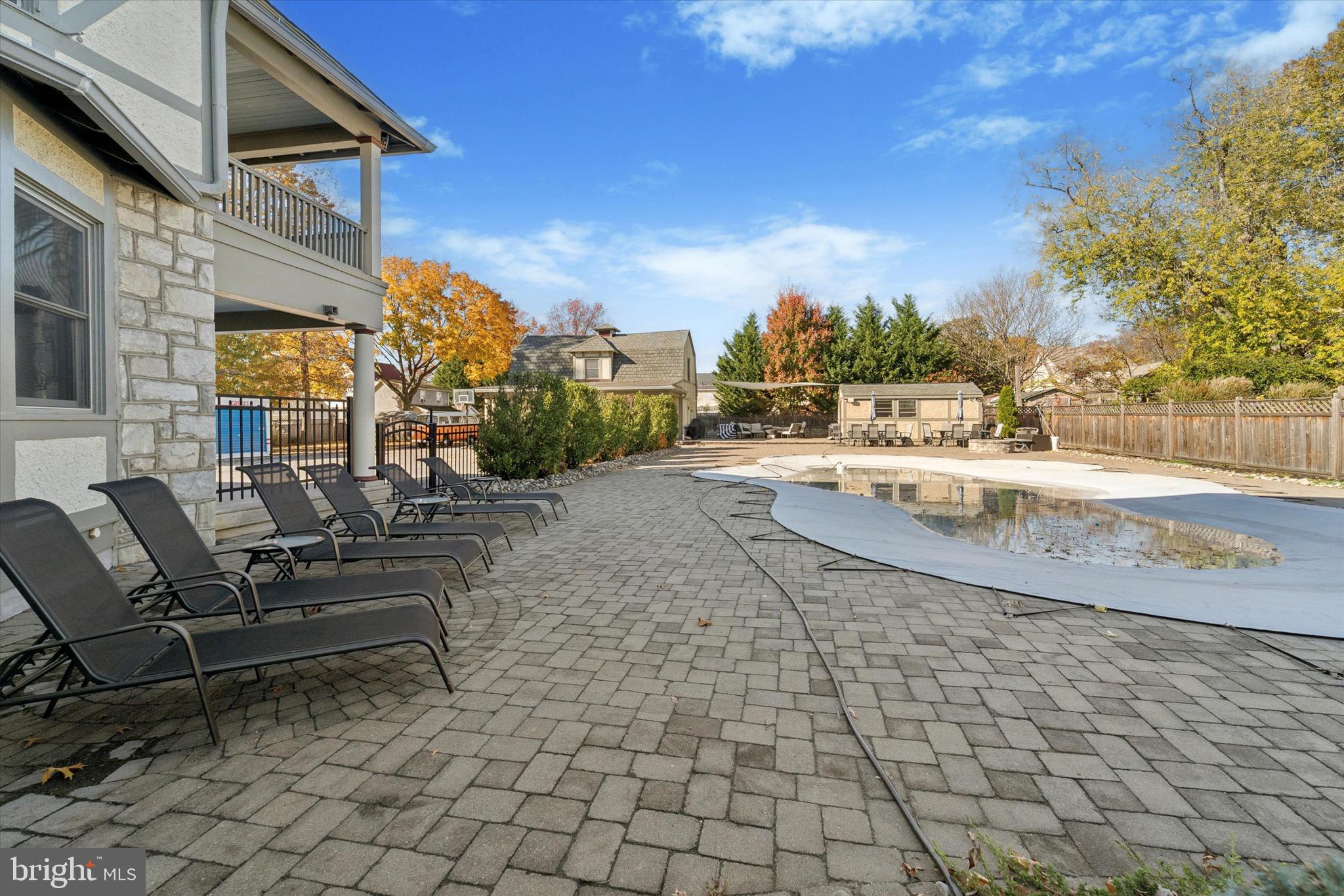 204 East Manoa Road Havertown, PA 19083 - Photo 65 of 80 a view of a terrace with sitting area