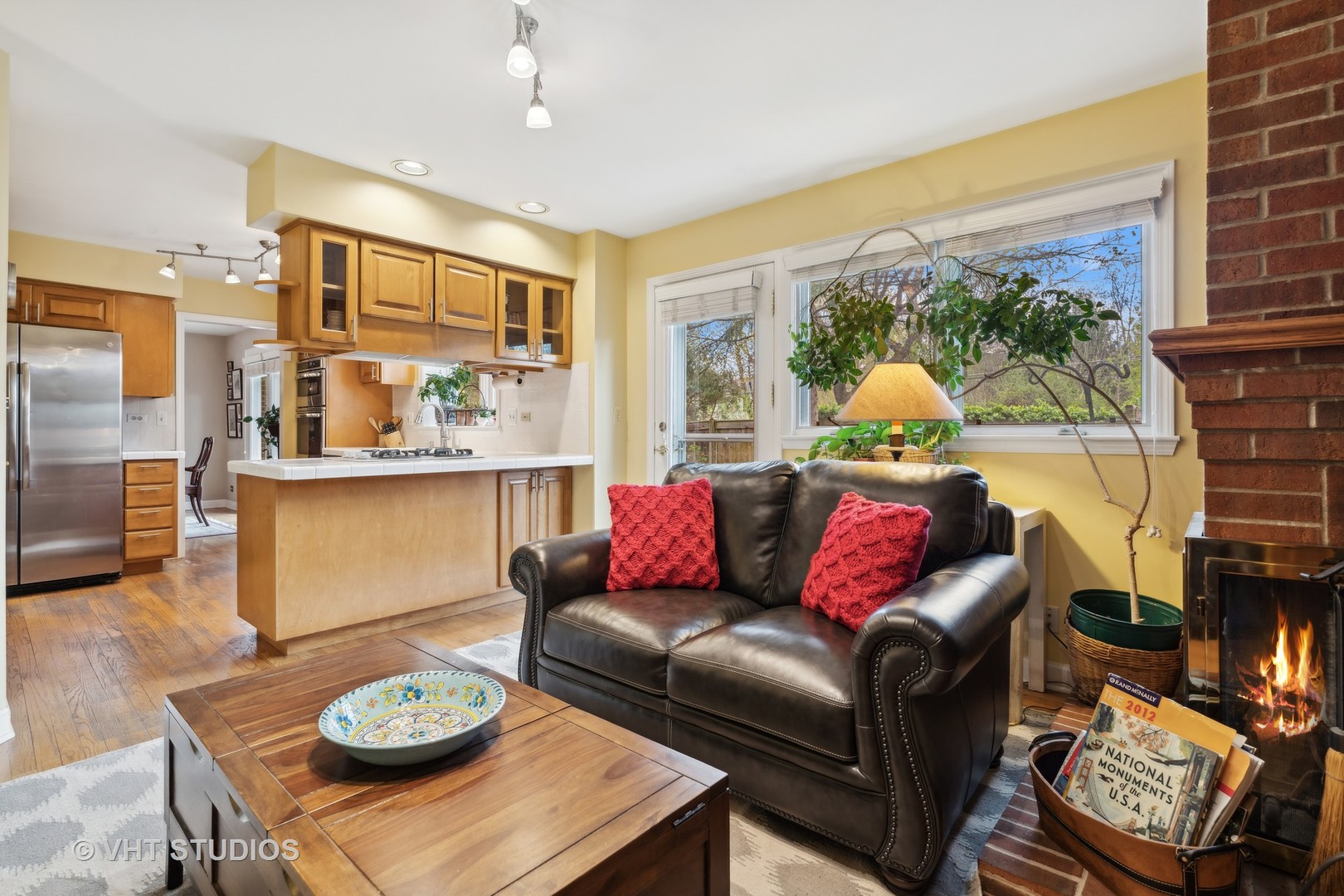 803 Hibbard Road Wilmette, IL 60091 - Photo 10 of 23 a living room with furniture and a large window