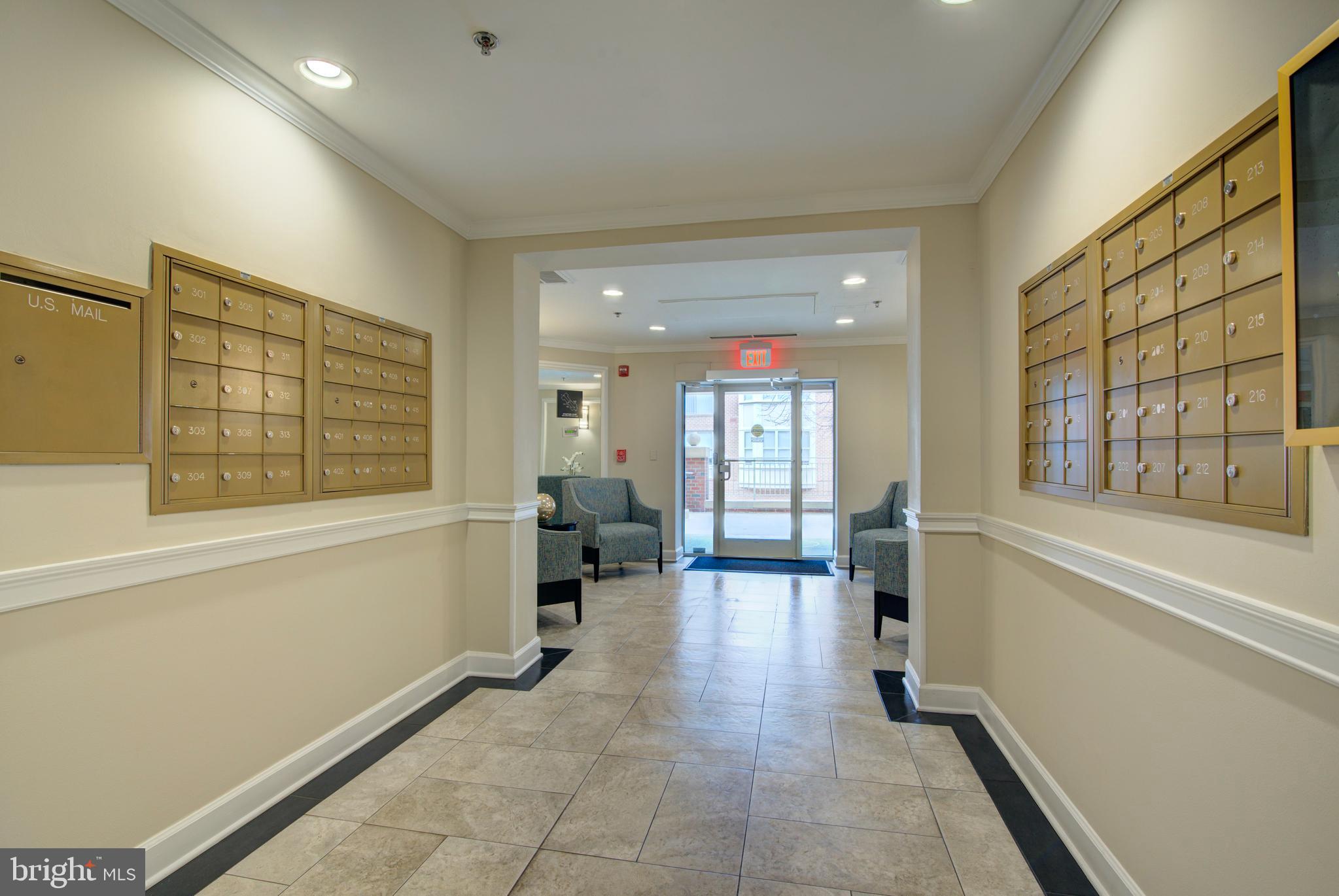 1855 Stratford Park Place, Unit 310 Reston, VA 20190 - Photo 33 of 62 Convenient Mail Box in Building Lobby