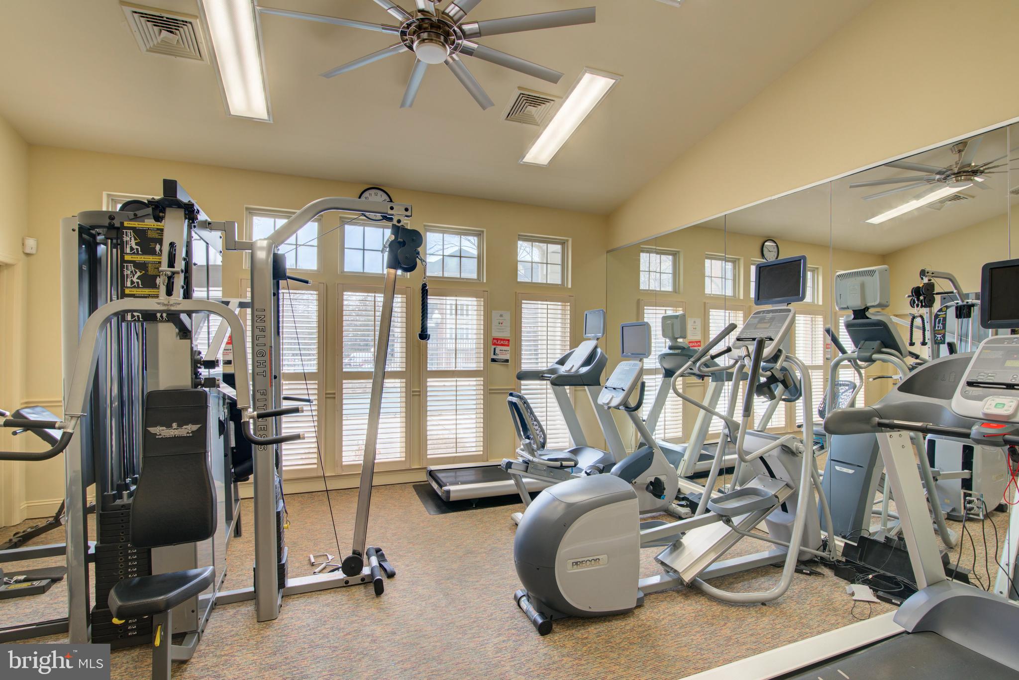 1855 Stratford Park Place, Unit 310 Reston, VA 20190 - Photo 41 of 62 a view of a room with gym equipment
