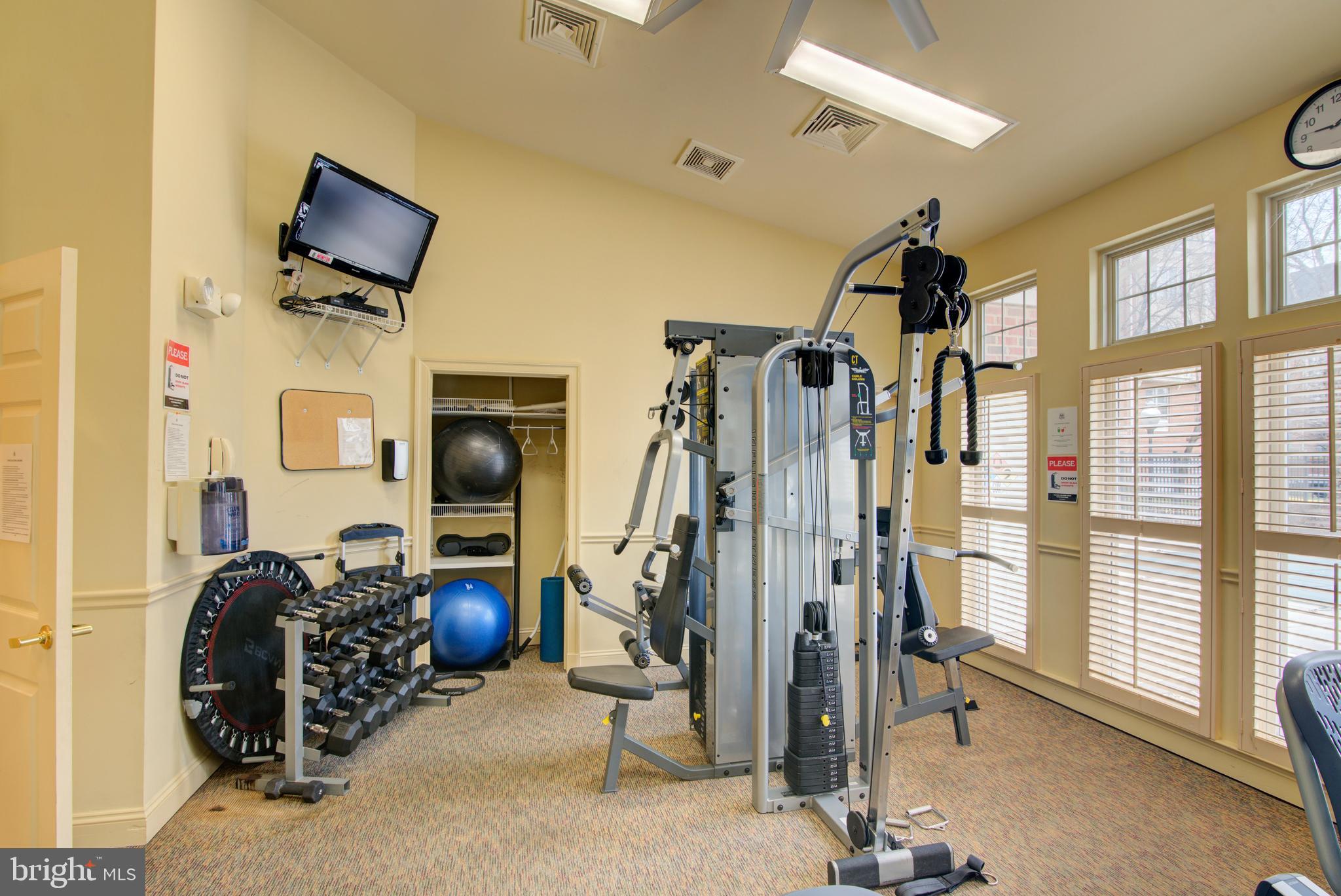 1855 Stratford Park Place, Unit 310 Reston, VA 20190 - Photo 42 of 62 Clubhouse Exercise Room