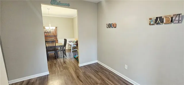wooden floor in a gallery