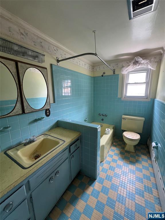 106 Prescott Street Demarest, NJ 07627 - Photo 21 of 24 a bathroom with a sink a toilet and mirror