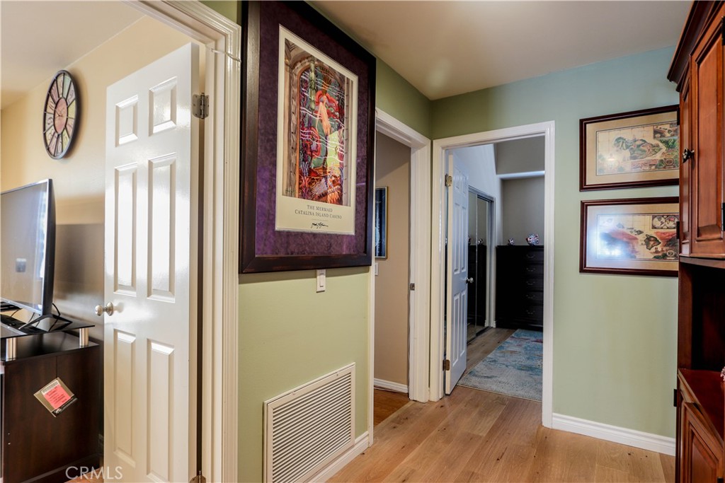 5 Cambridge Manhattan Beach, CA 90266 - Photo 38 of 71 a view of a hallway with interior of the house