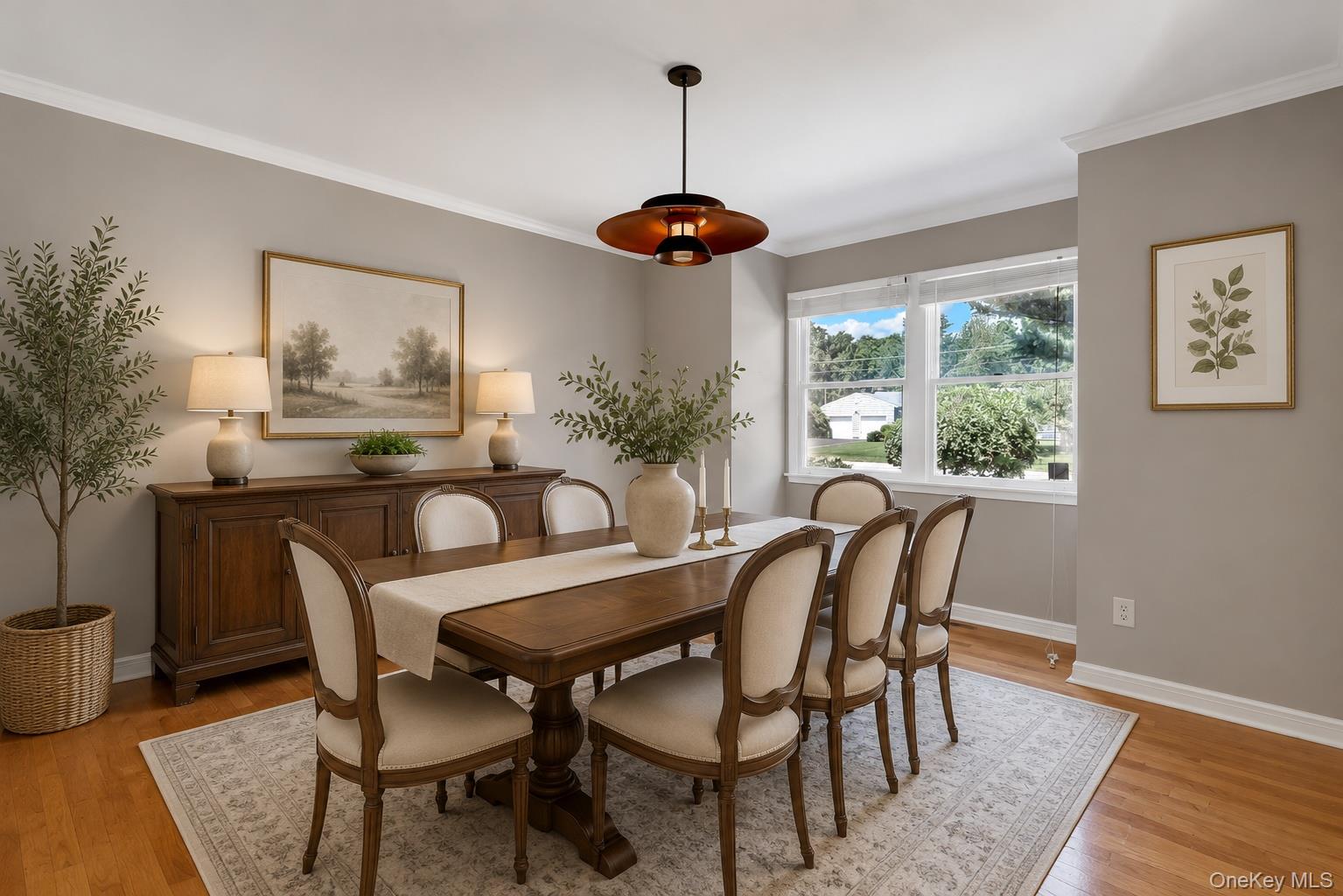 67 Randall Road Wading River, NY 11792 - Photo 17 of 50 Staged Dining Room