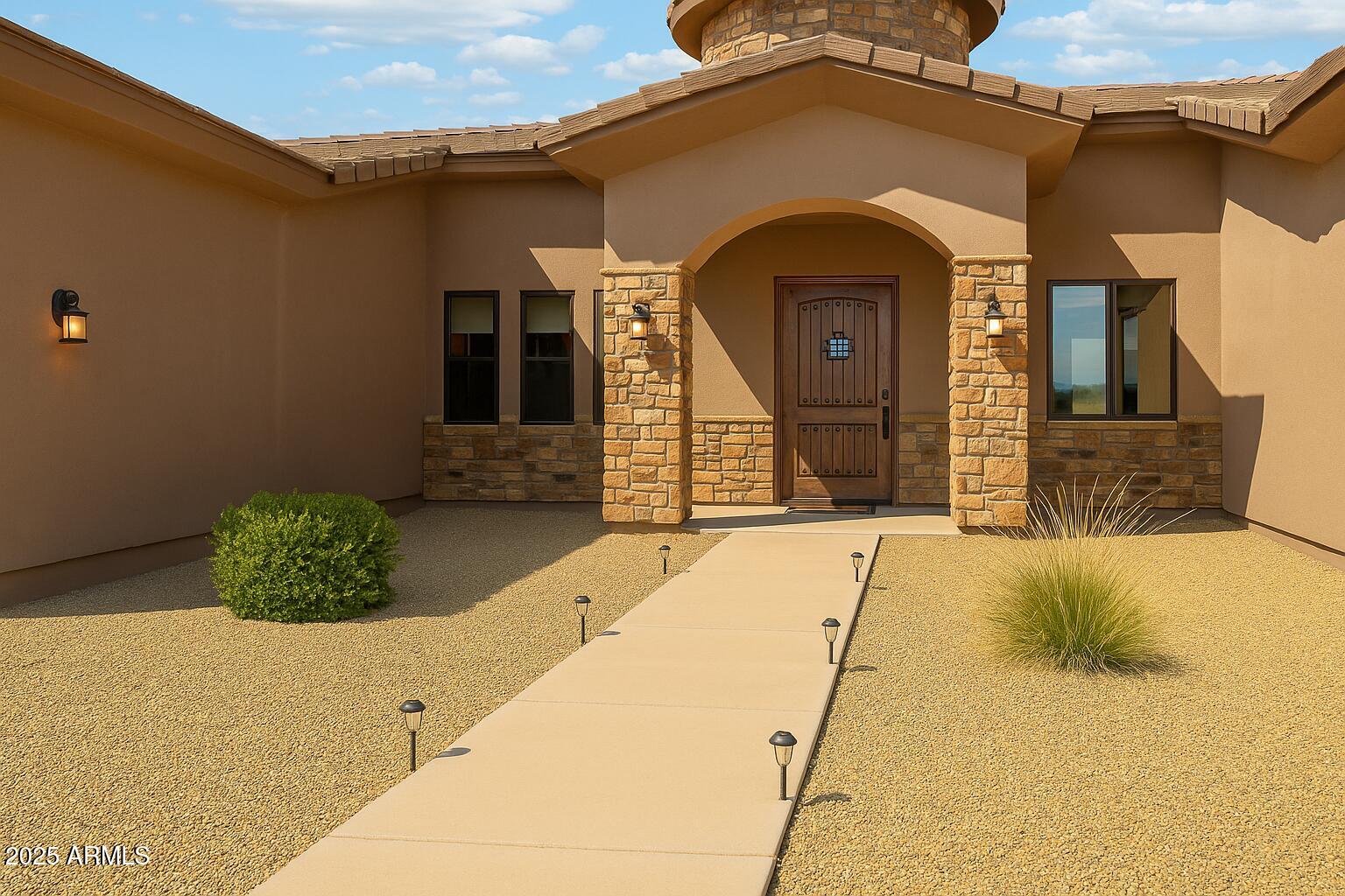 15035 East Countryside Road Mayer, AZ 86333 - Photo 2 of 37 a front view of a house