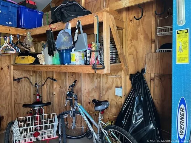 a car parked in front of a house
