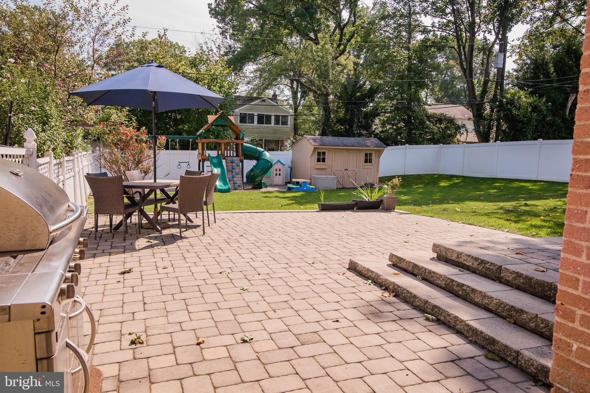 3018 Edmonds Road Lafayette Hill, PA 19444 - Photo 5 of 27 Beautiful paver patio for all your get-togethers!