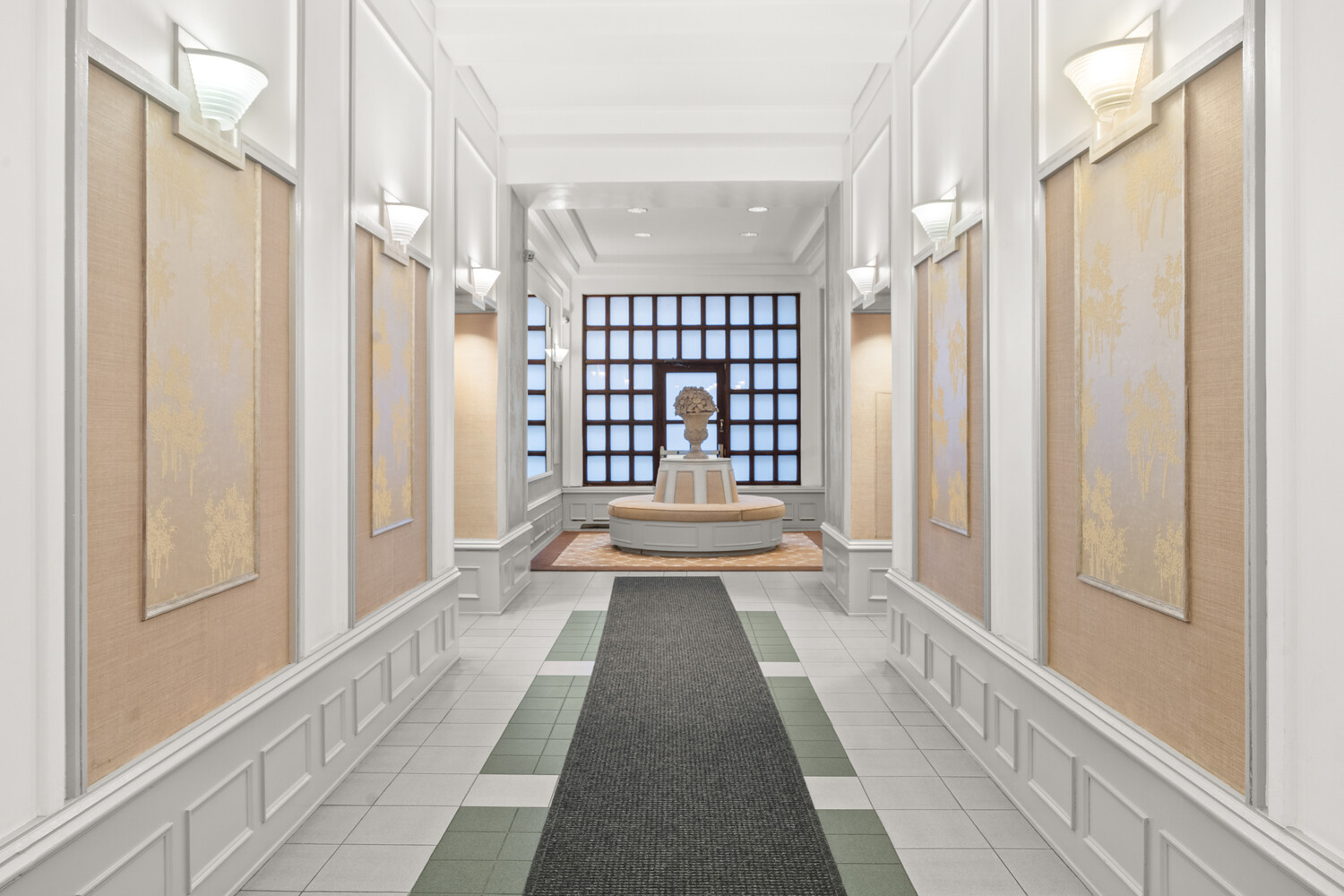 12 East 87th Street, Unit 6D Manhattan, NY 10028 - Photo 4 of 8 a view of a balcony with wooden floor