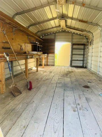 a view of parking garage