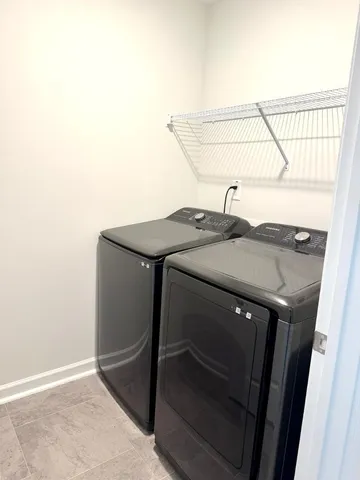 a view of hallway with stairs