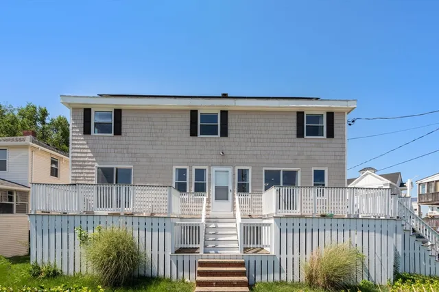 a front view of a house with balcony