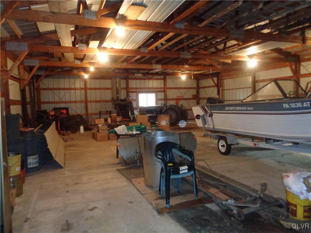 8367 Rextown Road Slatington, PA 18080 - Photo 11 of 21 a view of a garage with storage