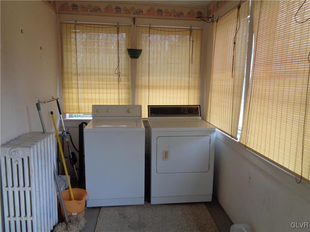 8367 Rextown Road Slatington, PA 18080 - Photo 8 of 21 a utility room with dryer and washer