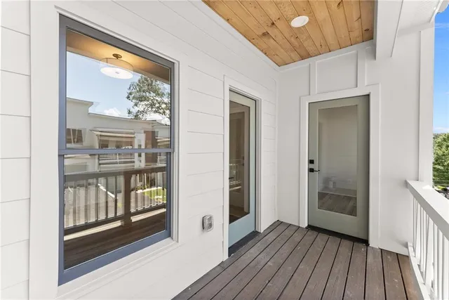 a view of front door of a house