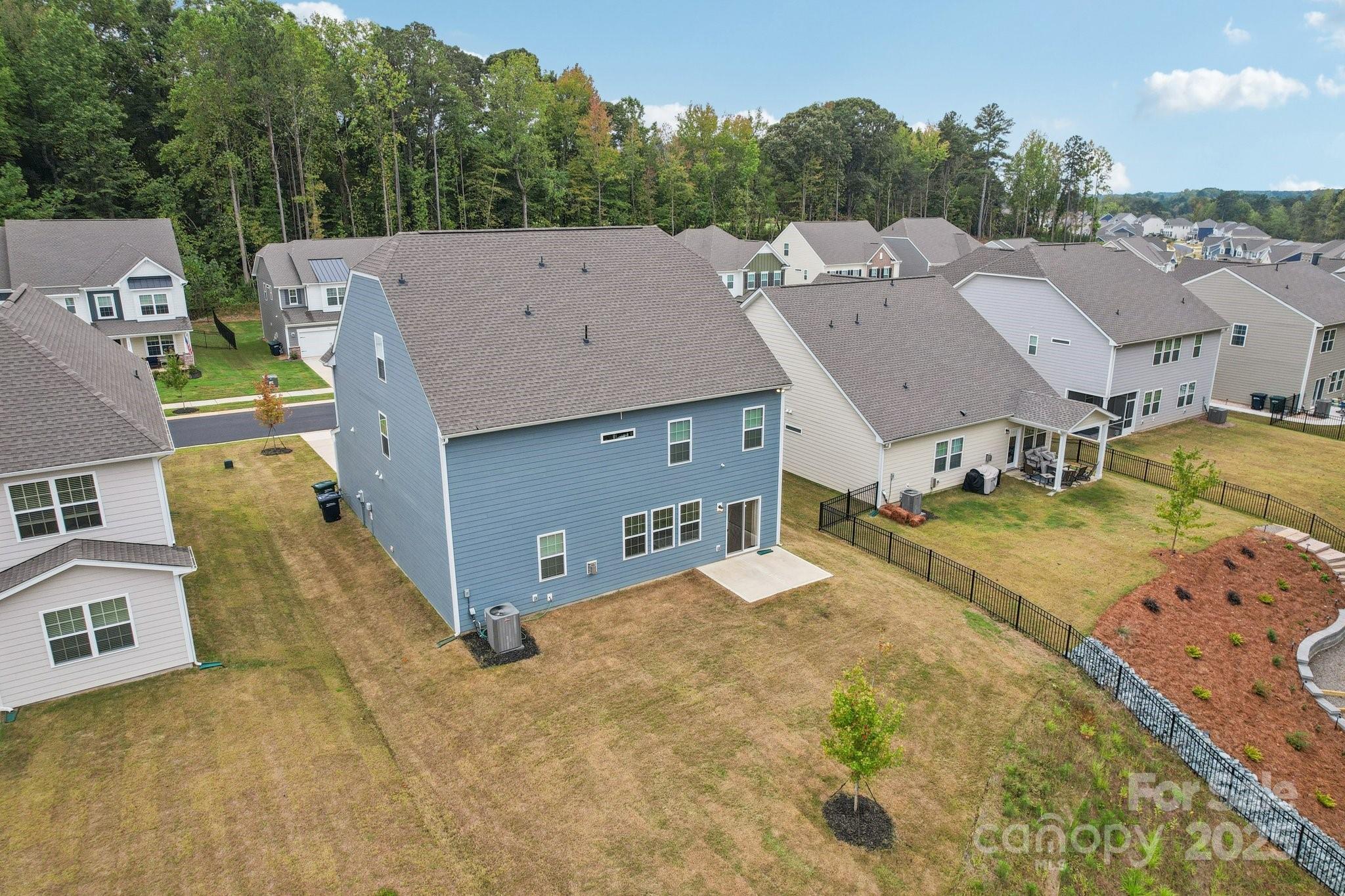 299 Hamptons Cove Road Troutman, NC 28166 - Photo 7 of 40 an aerial view of a house