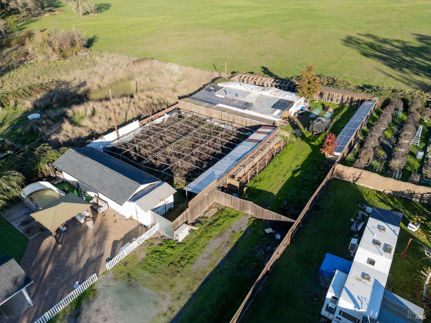2580 Center Valley Road Willits, CA 95490 - Photo 30 of 43 an aerial view of a house with a ocean view
