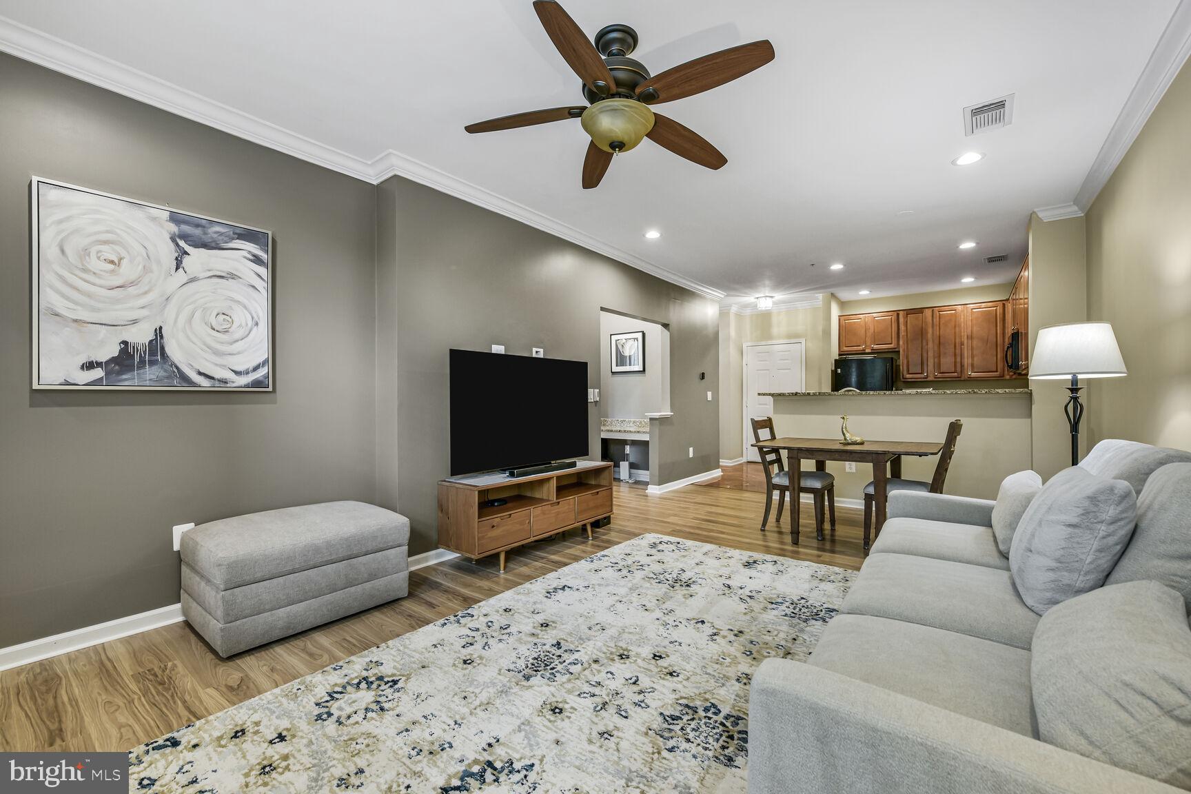 12000 Market Street, Unit 182 Reston, VA 20190 - Photo 3 of 30 Living & Dining Area