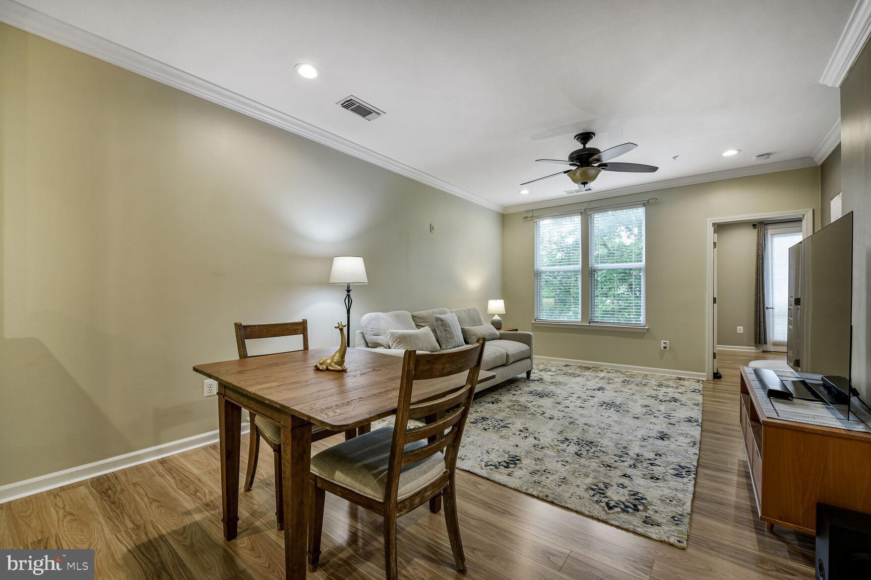 12000 Market Street, Unit 182 Reston, VA 20190 - Photo 8 of 30 Dining Area & Living Room