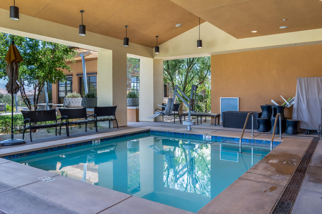 50715 Monterey Cyn Drive Indio, CA 92201 - Photo 40 of 43 a view of a living room and balcony