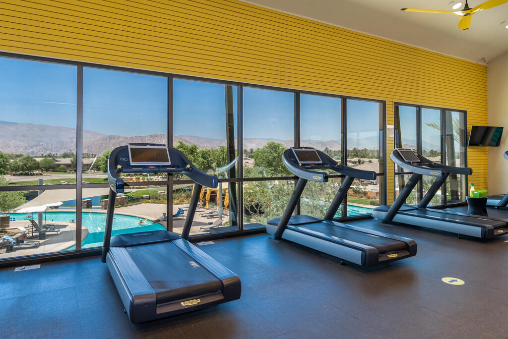 50715 Monterey Cyn Drive Indio, CA 92201 - Photo 42 of 43 a living room with gym equipment