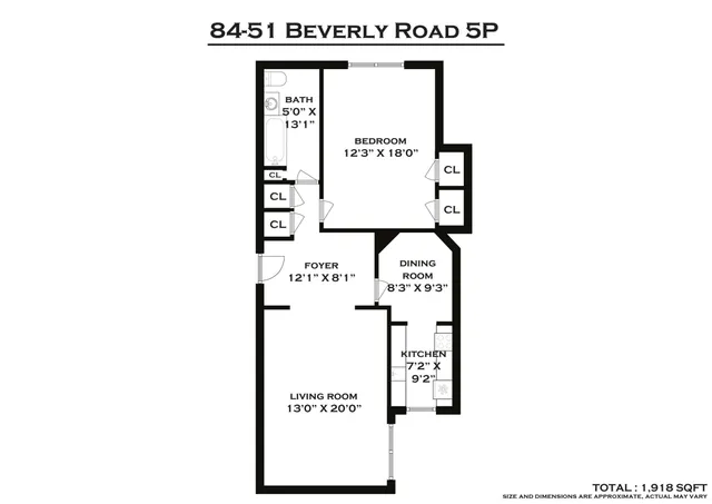 $275,000 | 84-51 Beverly Road, Unit 5P | Kew Gardens