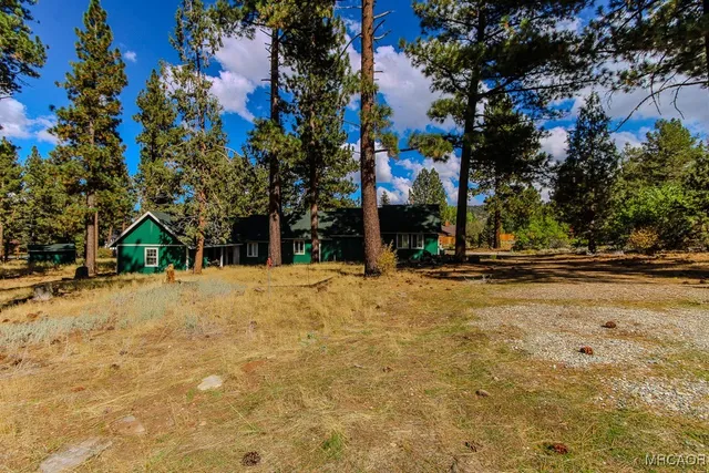 a view of road with trees