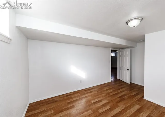 a view of empty room