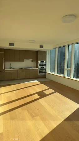 a spacious bathroom with a vanity and a bathtub