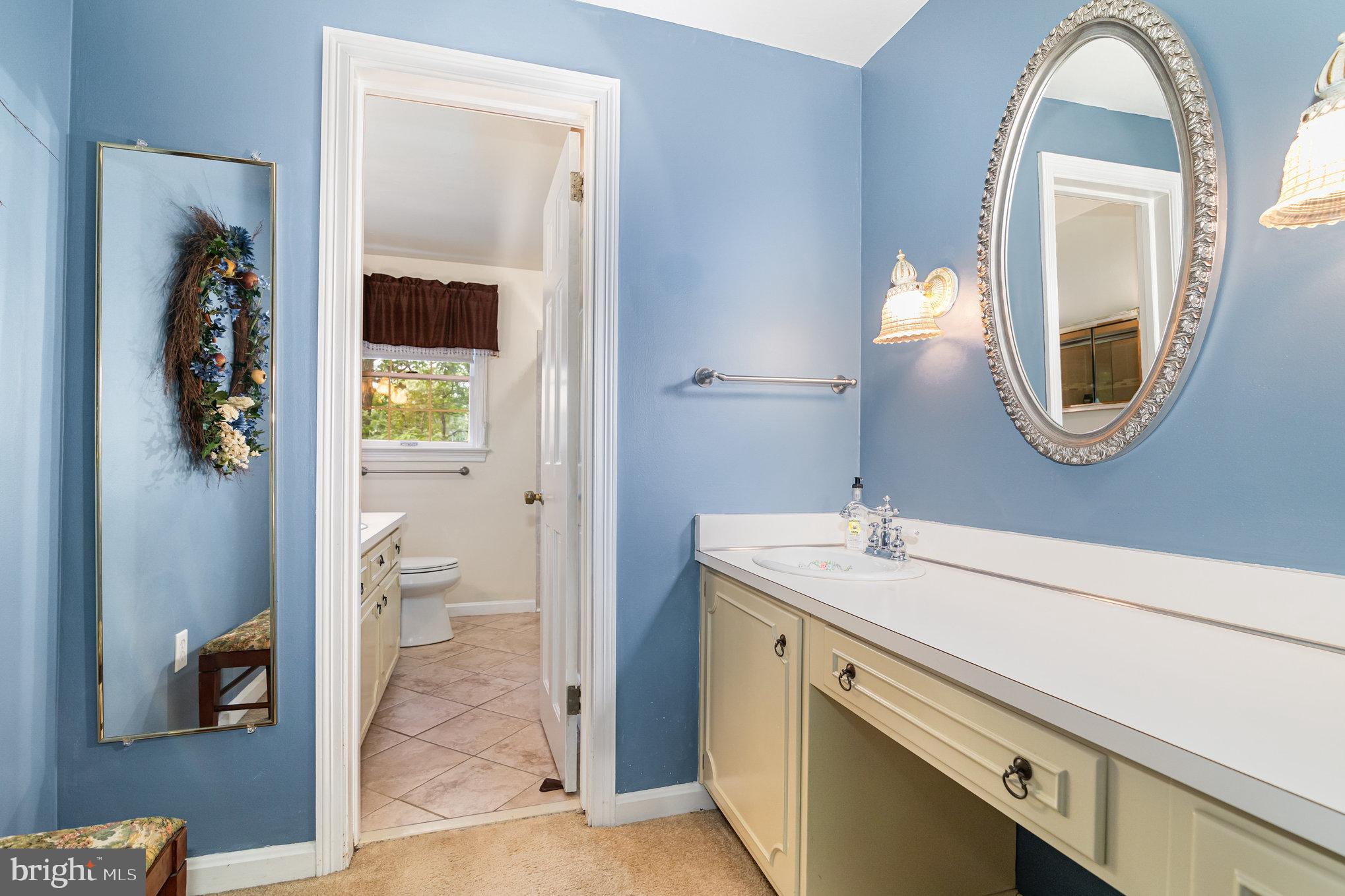 2221 Mockingbird Road Harrisburg, PA 17112 - Photo 22 of 35 a en suite bathroom with a sink and a mirror