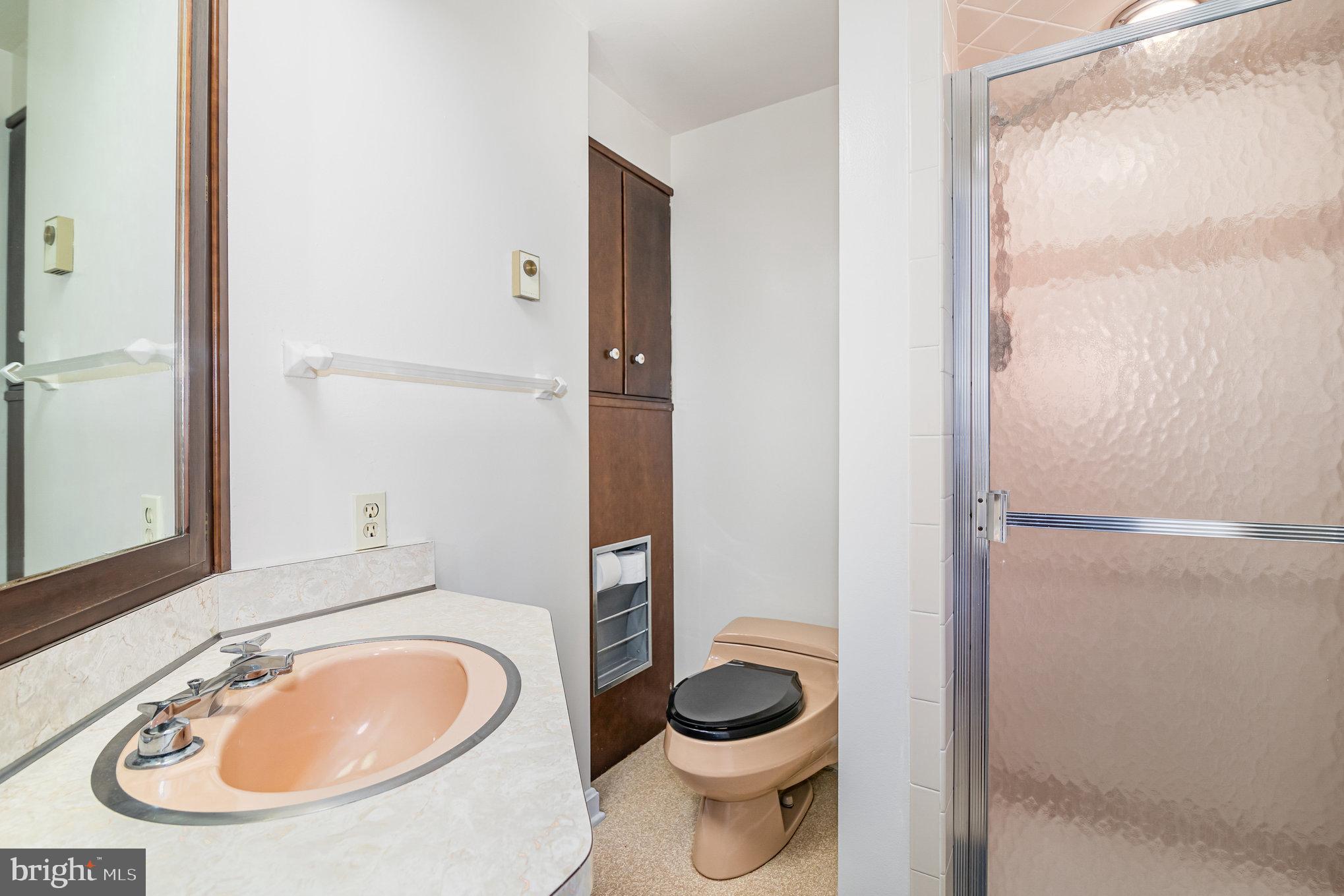 2221 Mockingbird Road Harrisburg, PA 17112 - Photo 32 of 35 a bathroom with a sink a toilet and a mirror