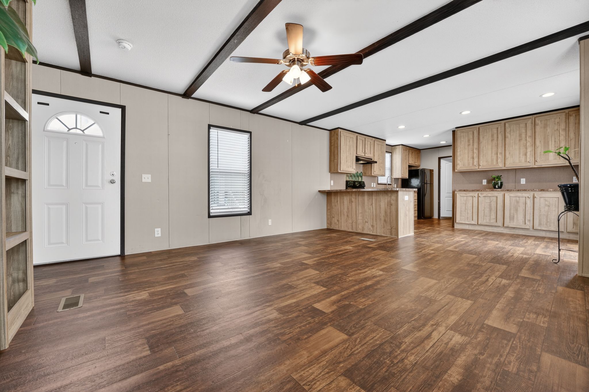 16 4th Street Maxwell, TX 78656 - Photo 9 of 35 a view of a kitchen with a sink and a window