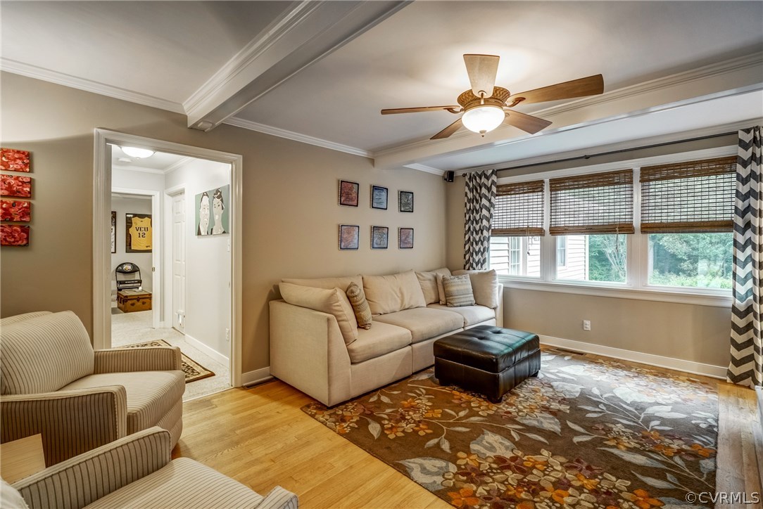 3901 Cheyenne Road Richmond, VA 23235 - Photo 17 of 49 a living room with furniture and a large window