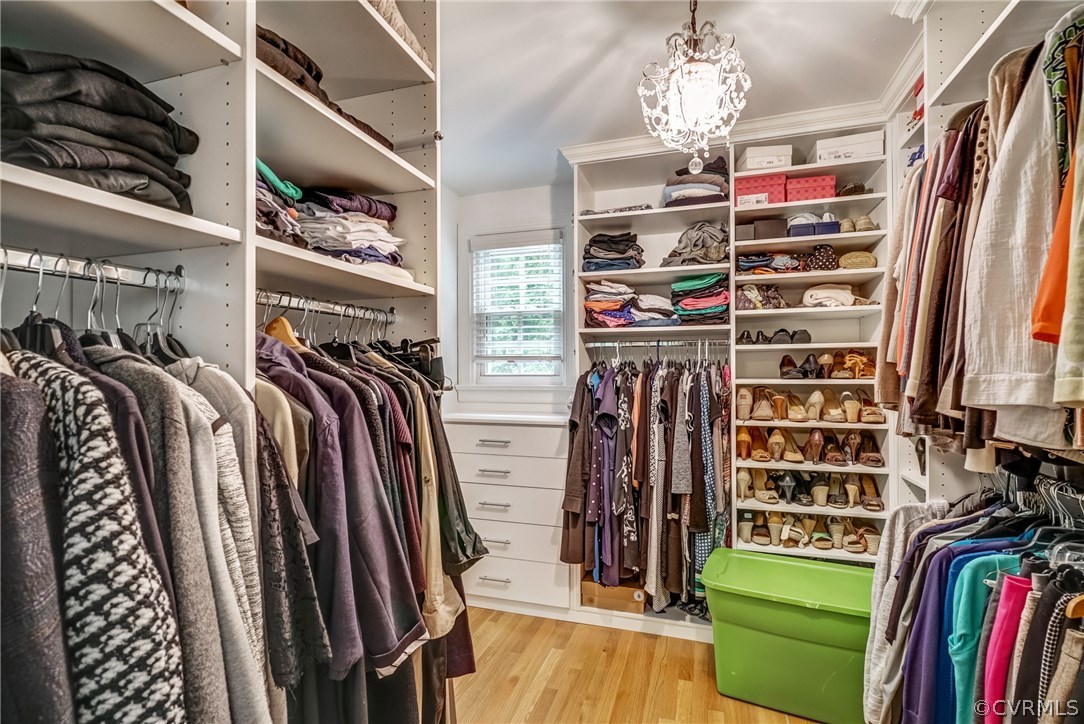 3901 Cheyenne Road Richmond, VA 23235 - Photo 27 of 49 a view of walk in closet with clothes and shoes