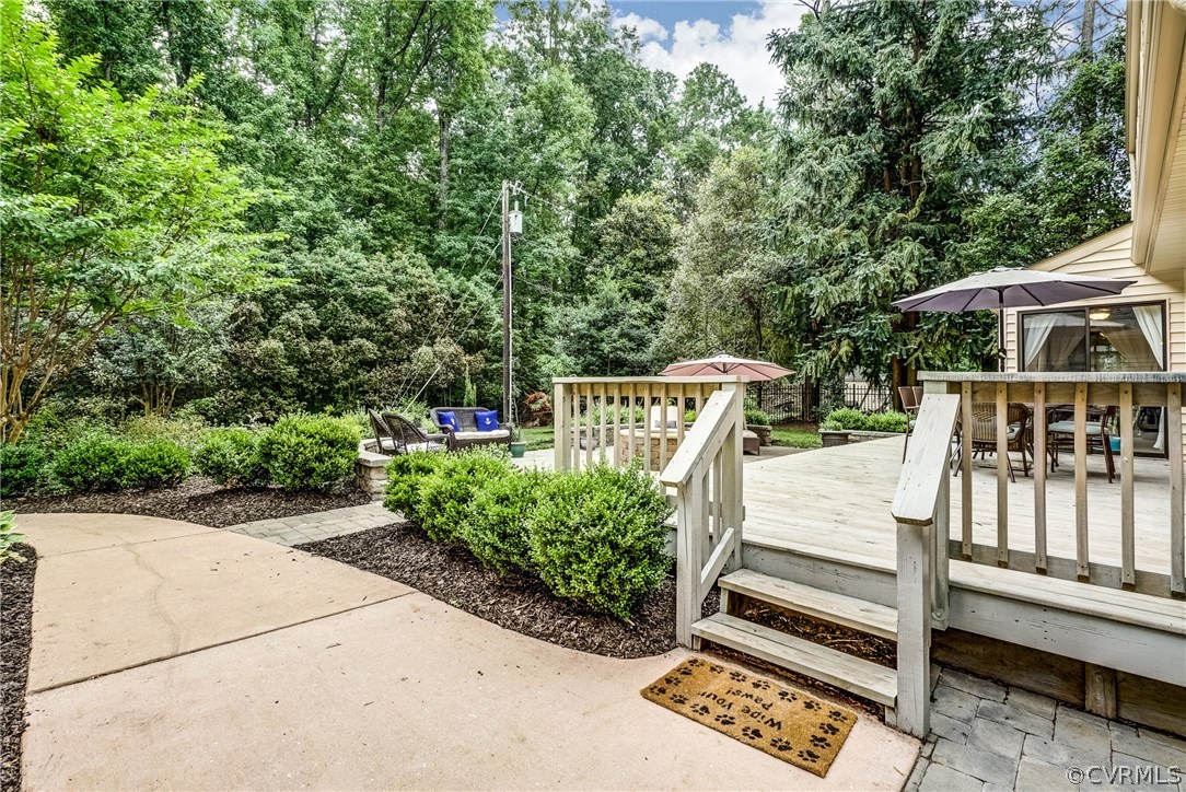 3901 Cheyenne Road Richmond, VA 23235 - Photo 36 of 49 a view of outdoor space yard and deck